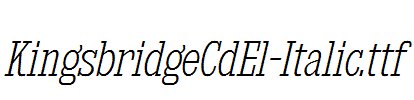 KingsbridgeCdEl-Italic.ttf
