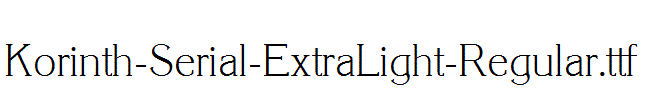 Korinth-Serial-ExtraLight-Regular.ttf