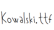 Kowalski.ttf