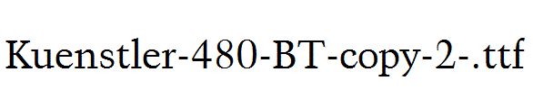 Kuenstler-480-BT-copy-2-.ttf