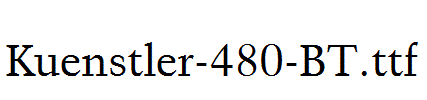 Kuenstler-480-BT.ttf