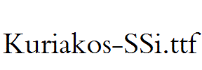 Kuriakos-SSi.ttf