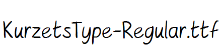 KurzetsType-Regular.ttf