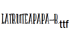 LATRUITEAPAPA-B.ttf