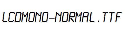 LCDMono-Normal.TTF