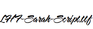 LHF-Sarah-Script.ttf