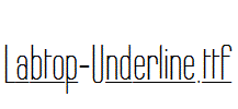 Labtop-Underline.ttf