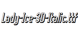 Lady-Ice-3D-Italic.ttf