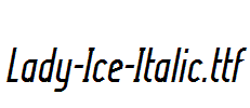 Lady-Ice-Italic.ttf