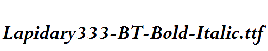 Lapidary333-BT-Bold-Italic.ttf