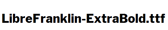 LibreFranklin-ExtraBold.ttf