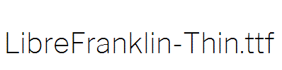 LibreFranklin-Thin.ttf