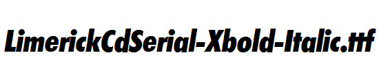 LimerickCdSerial-Xbold-Italic.ttf