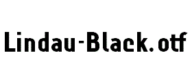 Lindau-Black.otf