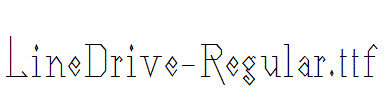 LineDrive-Regular.ttf