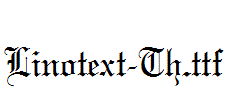 Linotext-Th.ttf