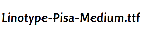 Linotype-Pisa-Medium.ttf