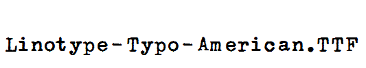 Linotype-Typo-American.ttf