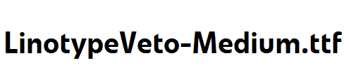 LinotypeVeto-Medium.ttf
