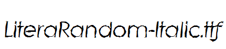 LiteraRandom-Italic.ttf