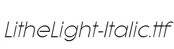 LitheLight-Italic.ttf