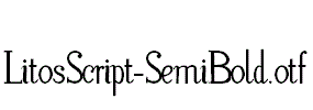 LitosScript-SemiBold.otf