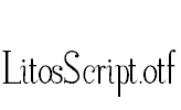 LitosScript.otf