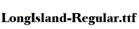 LongIsland-Regular.ttf