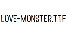 Love-Monster.ttf