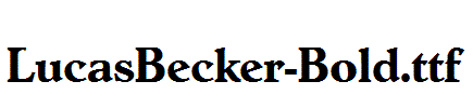 LucasBecker-Bold.ttf