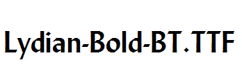 Lydian-Bold-BT.ttf