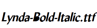 Lynda-Bold-Italic.ttf