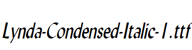 Lynda-Condensed-Italic-1.ttf