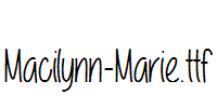 Macilynn-Marie.ttf