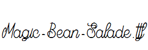 Magic-Bean-Salade.ttf