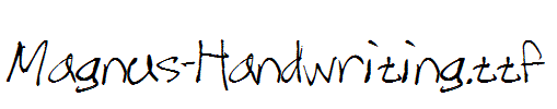 Magnus-Handwriting.ttf