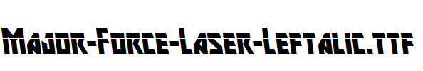 Major-Force-Laser-Leftalic.ttf