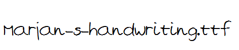 Marjan-s-handwriting.ttf