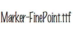 Marker-FinePoint.ttf