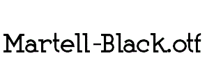 Martell-Black.otf