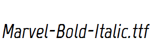 Marvel-Bold-Italic.ttf