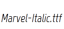 Marvel-Italic.ttf