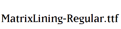 MatrixLining-Regular.ttf