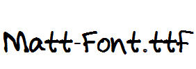 Matt-Font.ttf