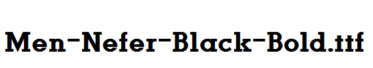 Men-Nefer-Black-Bold.ttf