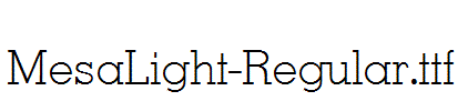 MesaLight-Regular.ttf