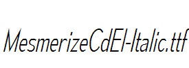 MesmerizeCdEl-Italic.ttf