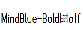 MindBlue-Bold.otf