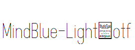 MindBlue-Light.otf