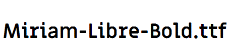 Miriam-Libre-Bold.ttf